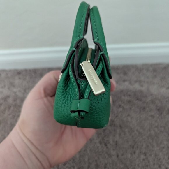 Kate Spade Micro Dumpling Bag Charm in Green Bean - Picture 5 of 7